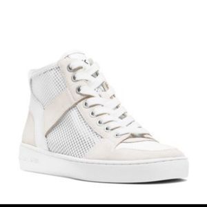 Michael Kors Matty suede/ leather & mesh high top